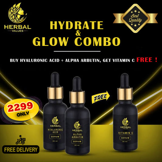 🌿 Hydrate + Glow Combo — Get Vitamin C Serum FREE!
